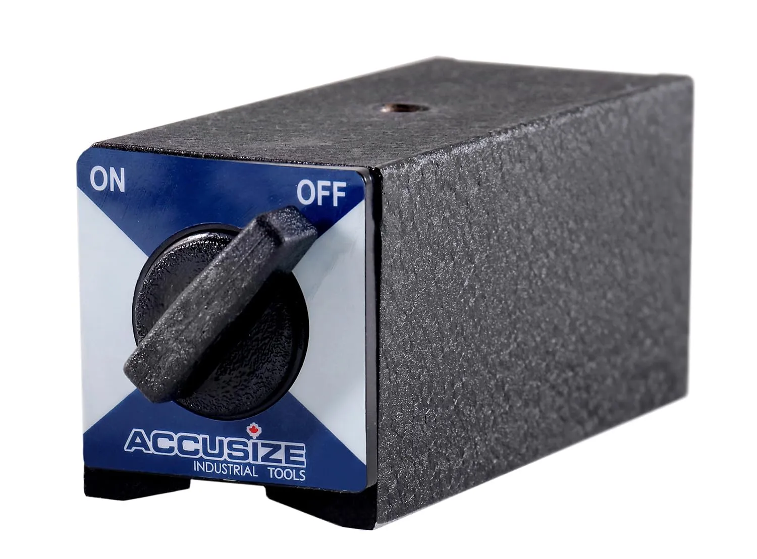 Accusize Industrial Tools 264lb Strong Pull Power ON/Off Type Extra-Large Magnetic Base (Without arms), 6010-0141