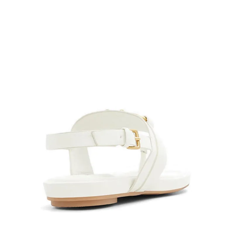 ALDO Afoetha Women Flat Sandal - White/Bone