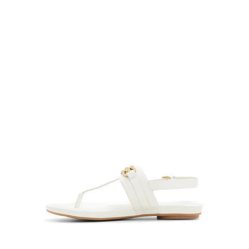 ALDO Afoetha Women Flat Sandal - White/Bone