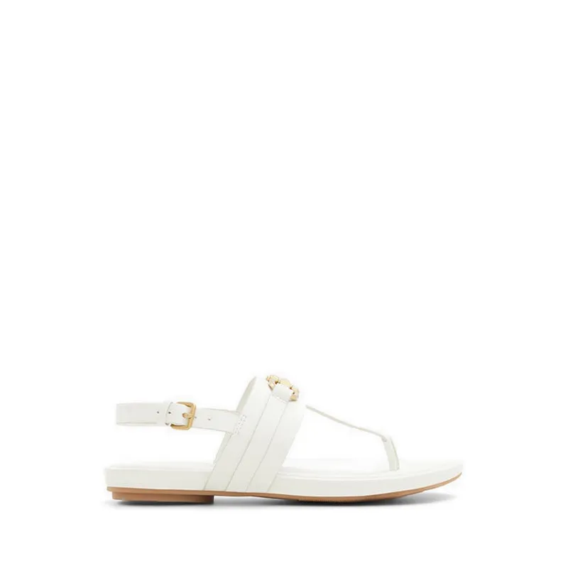 ALDO Afoetha Women Flat Sandal - White/Bone