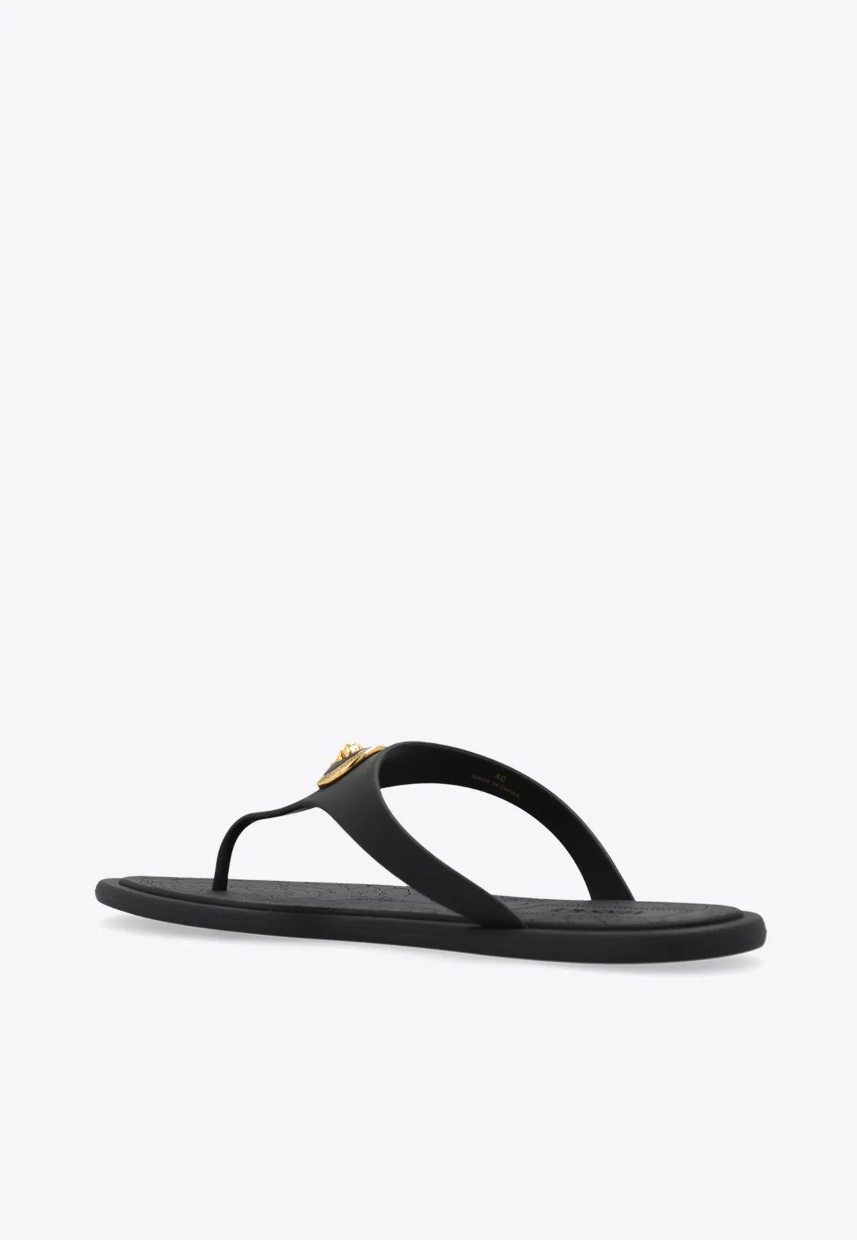 Alia Flat Rubber Thong Sandals