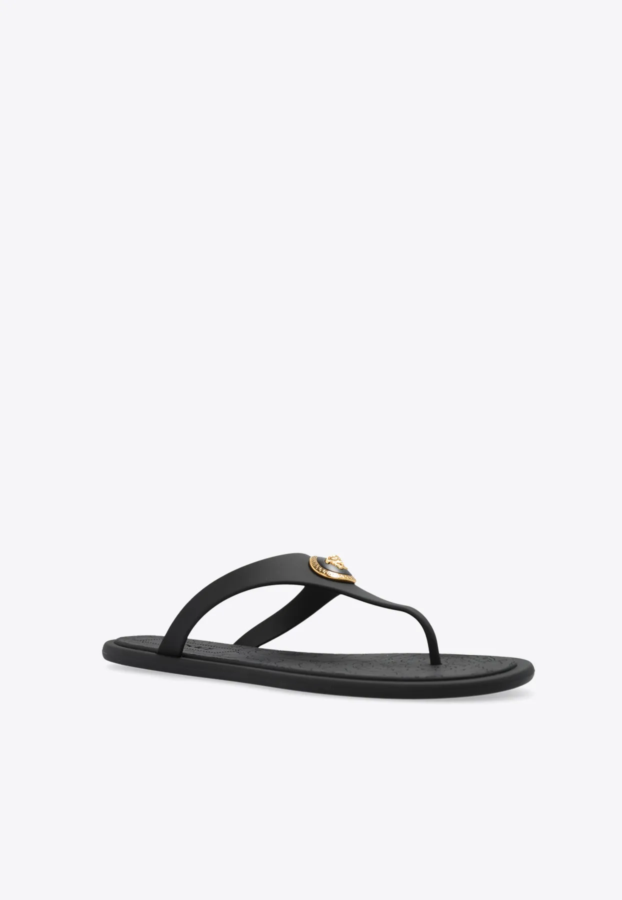 Alia Flat Rubber Thong Sandals