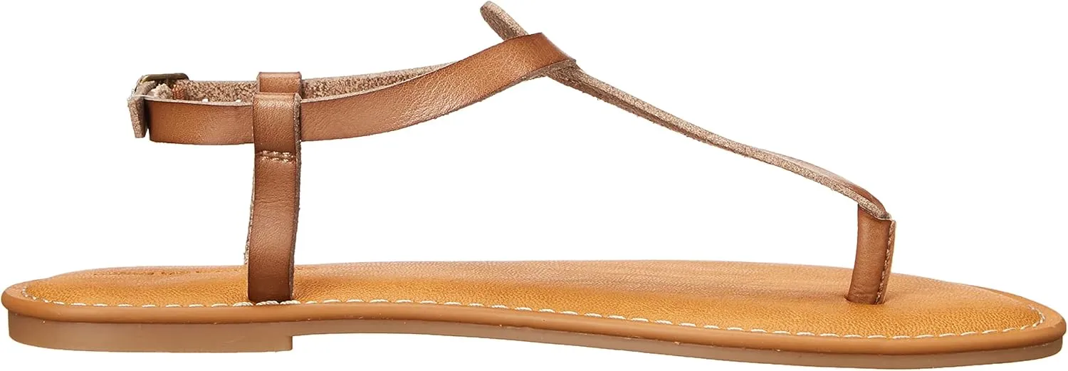 Amazon Essentials Women's Casual Thong Sandal with Ankle Strap