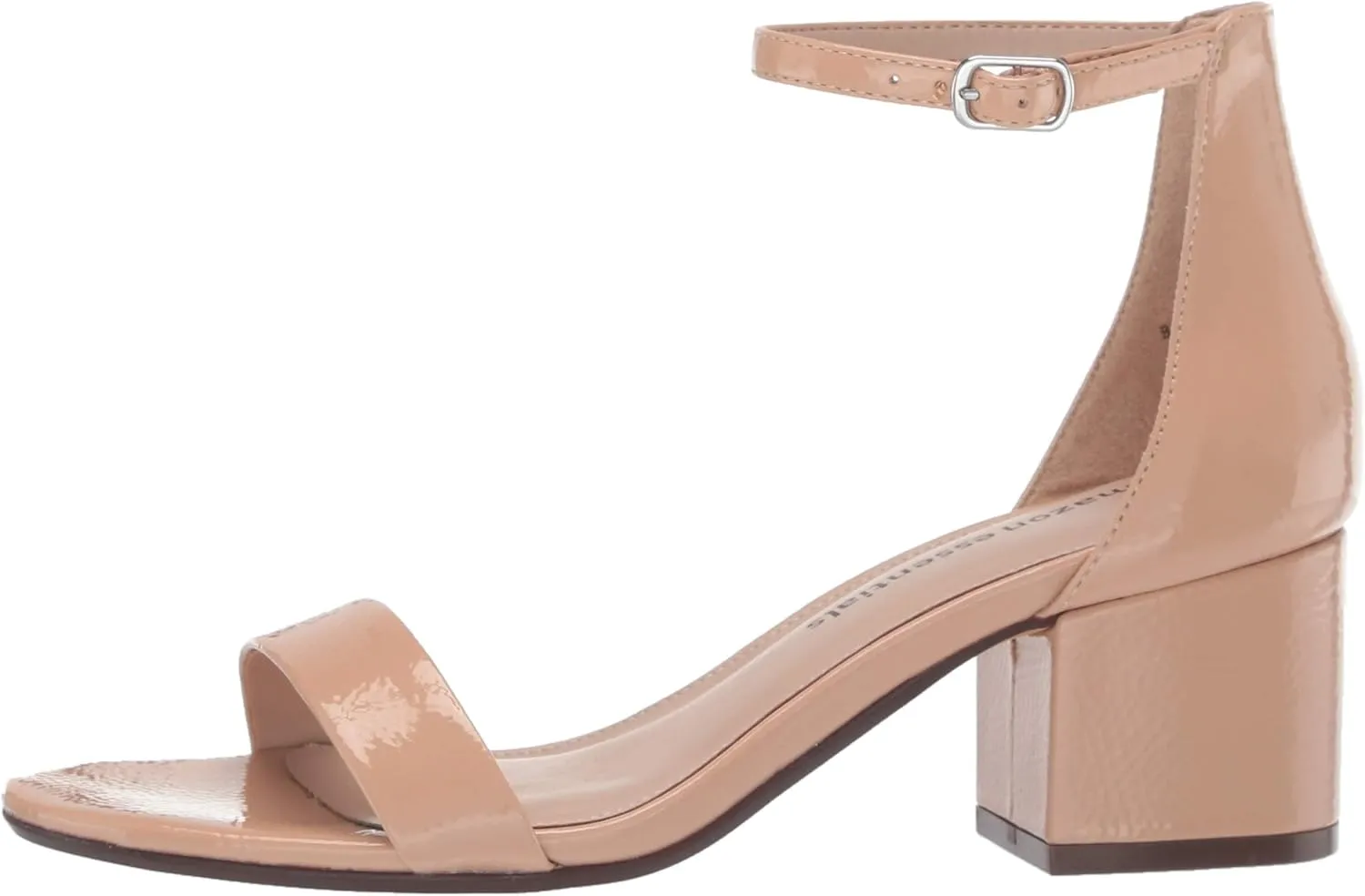 Amazon Essentials Women's Two Strap Heeled Sandal