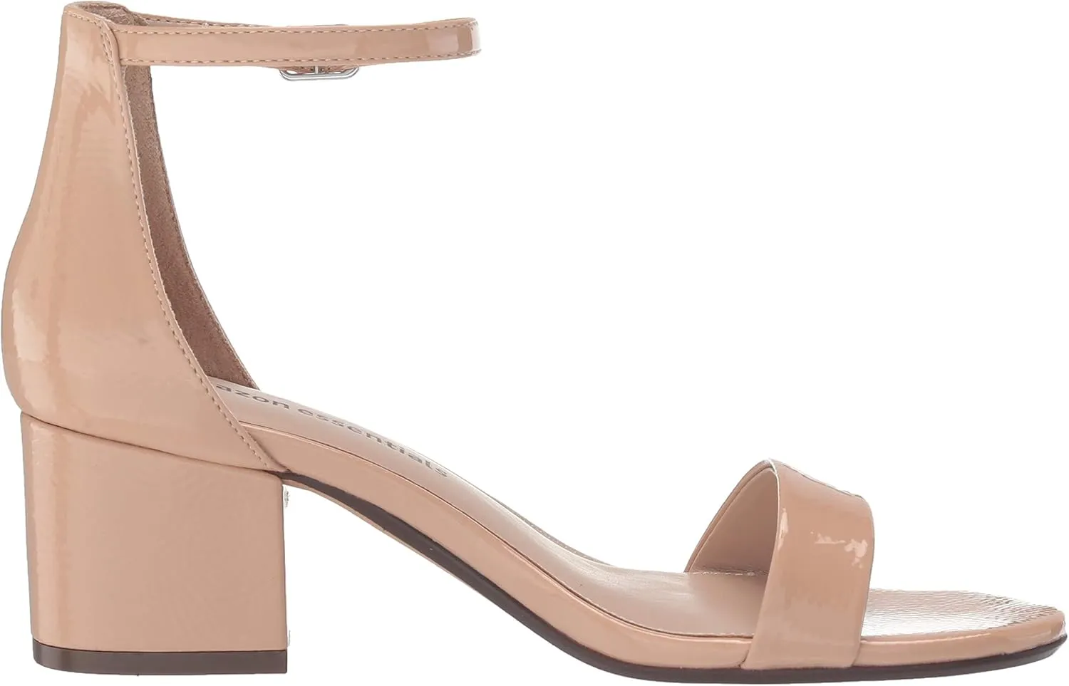 Amazon Essentials Women's Two Strap Heeled Sandal