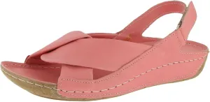 Andrea Conti Women's Classic Sandal, Antique Pink, 9