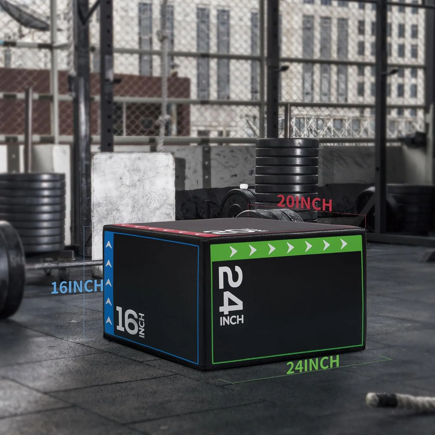 BalanceFrom Plyo Jumping Exercise Box, Home Gym Workout Trainer, Multiple Options