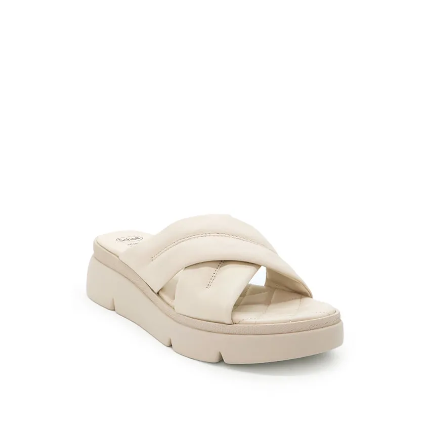Bali Cross Women's Casual Sandals - Off White