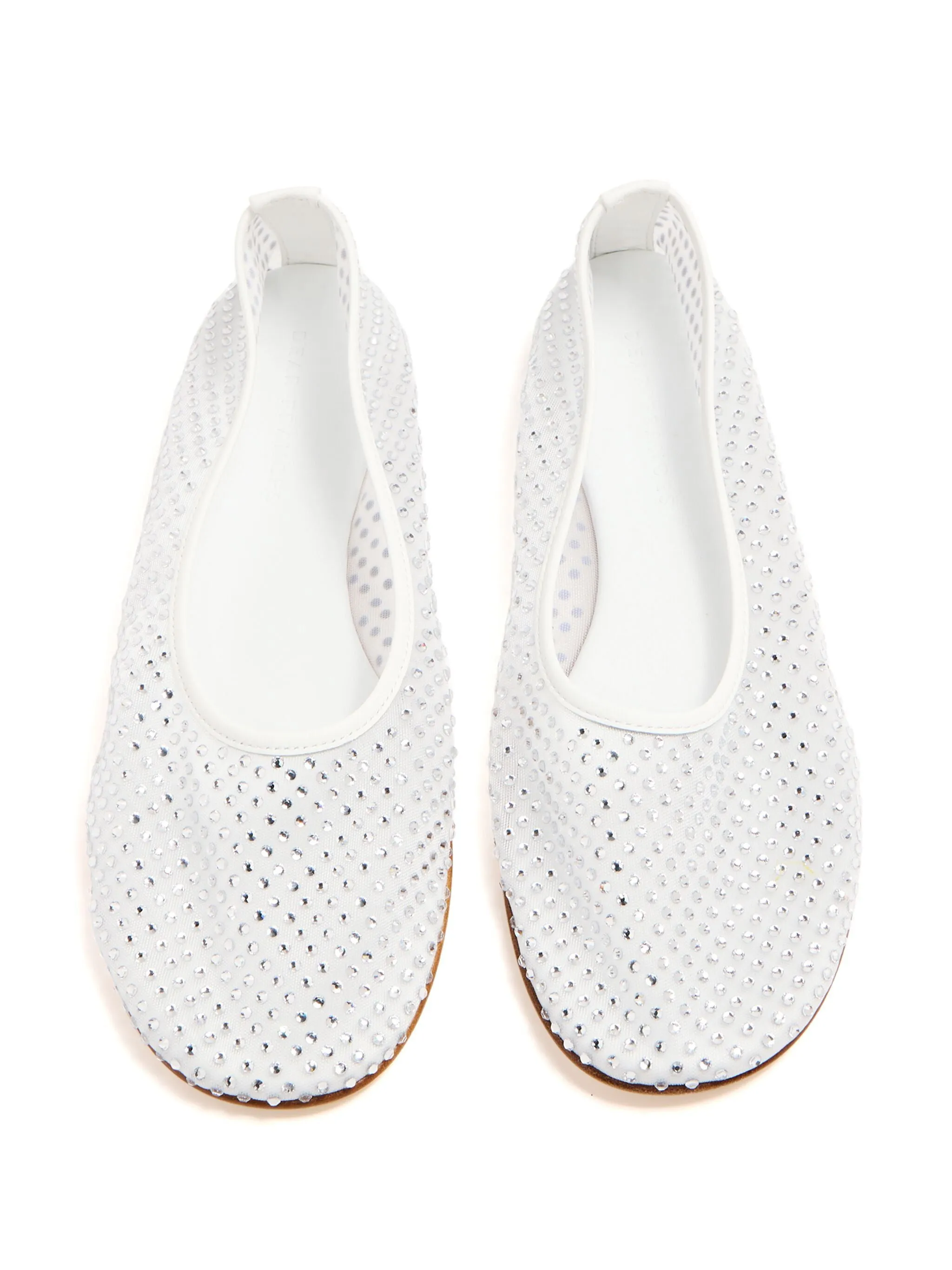Balla Crystal Ballerina Shoes
