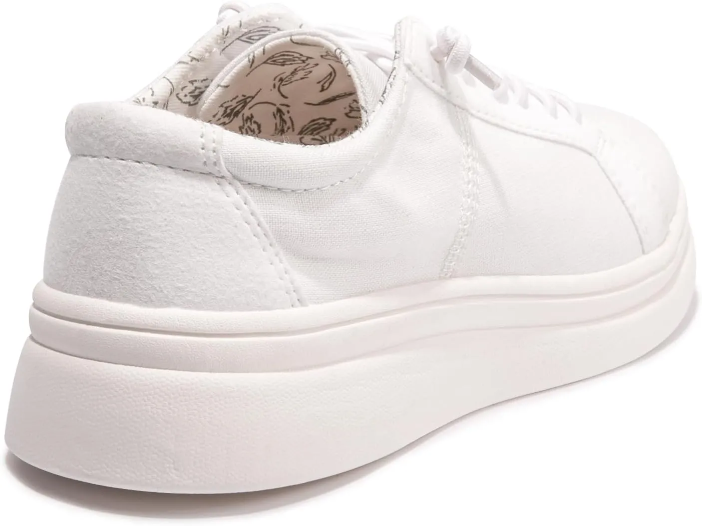 BENEKER Women's Slip on Canvas Sneaker Low Top Casual Loafer Arch Support and Comfy Walking Shoes