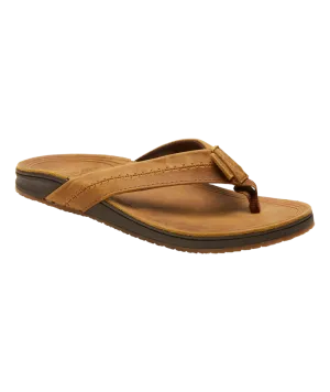 Billabong Brunswick Leather Thong - Brown - US11