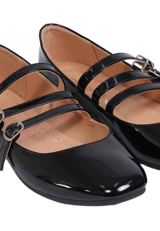 Black Flat Shoes
