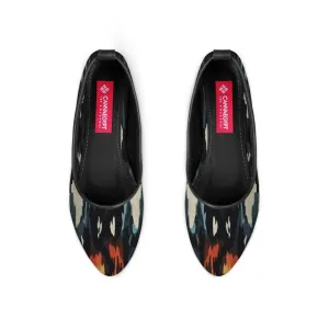 Black Round Toe Shoe Flamy
