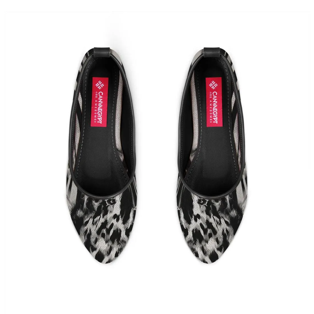 Black Round Toe Shoe Skin