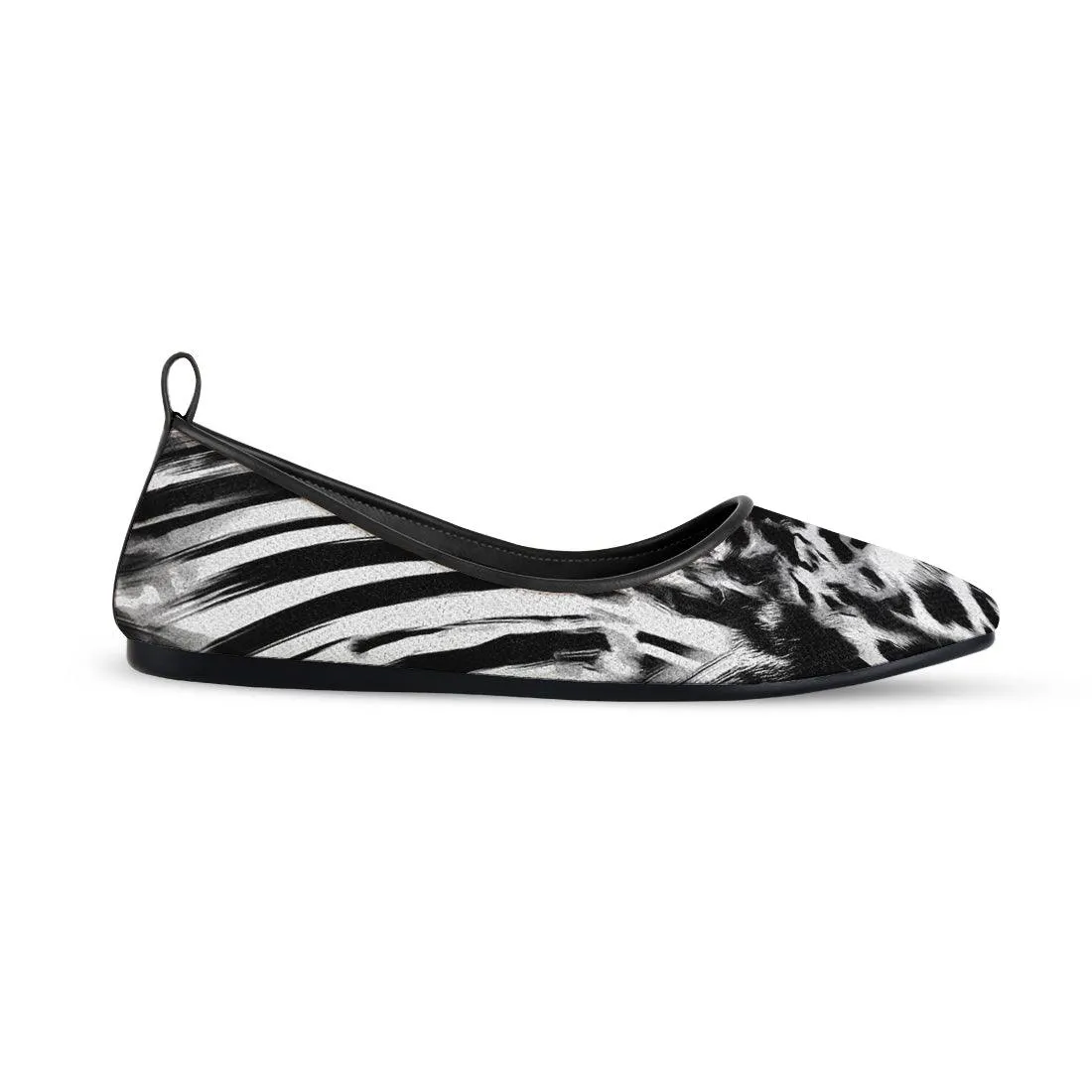 Black Round Toe Shoe Skin