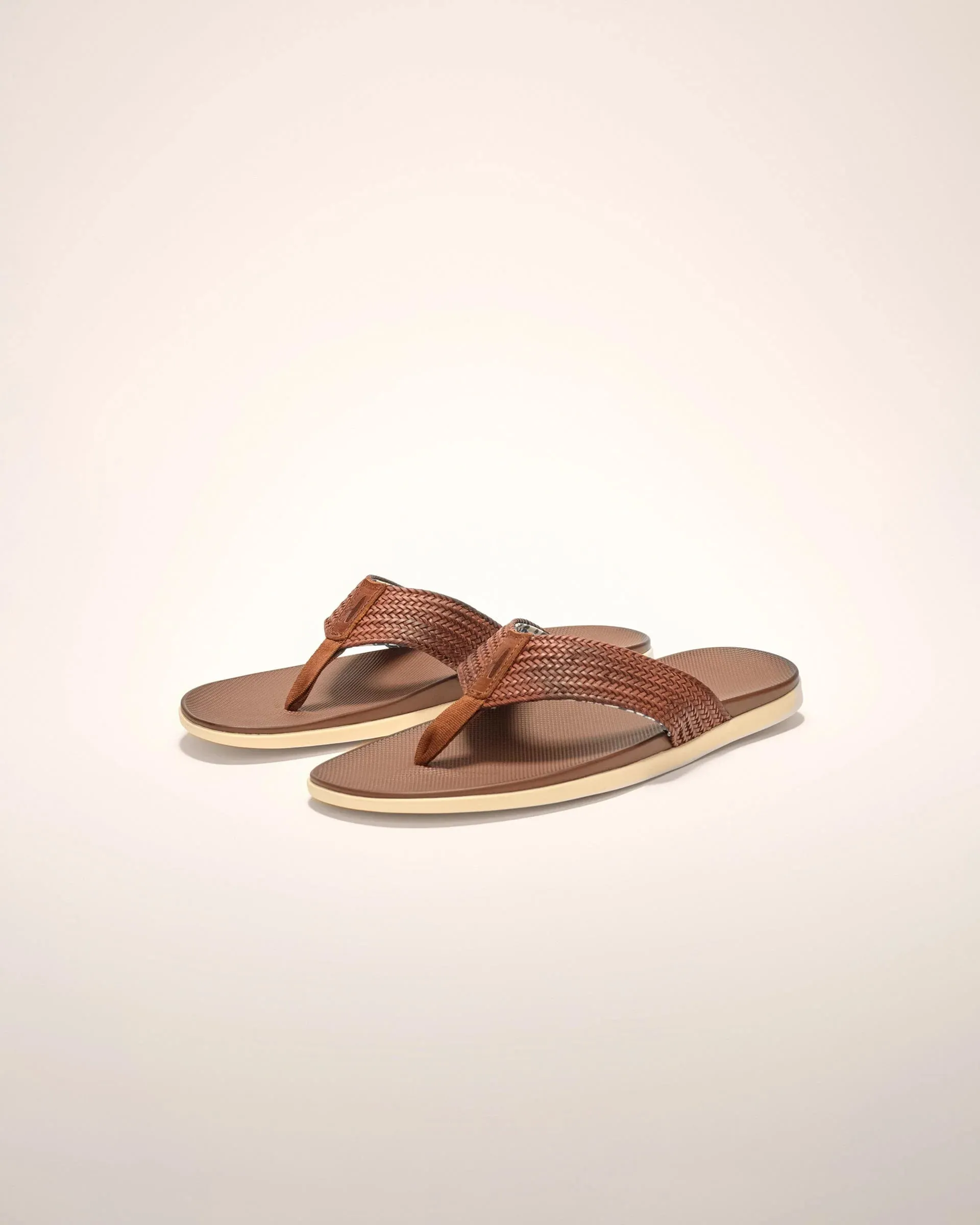BOARKWALK LEATHER SANDAL - JOHNNIE-O