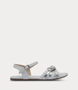 BW10392-WHITE-Women Sandal