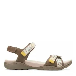 Clarks Women's Amanda Sprint Olive Suede 26167212