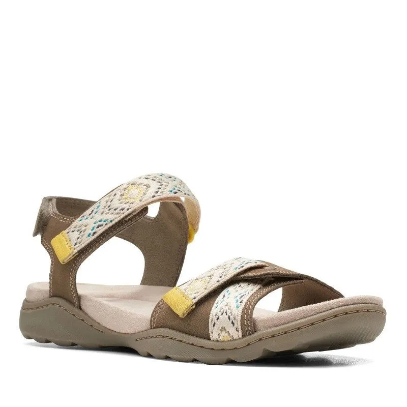 Clarks Women's Amanda Sprint Olive Suede 26167212
