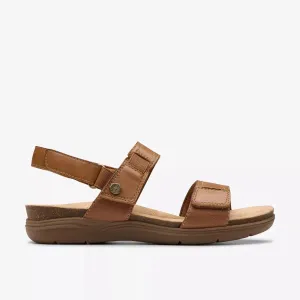 Clarks Women's April Clover Tan Leather 26181549