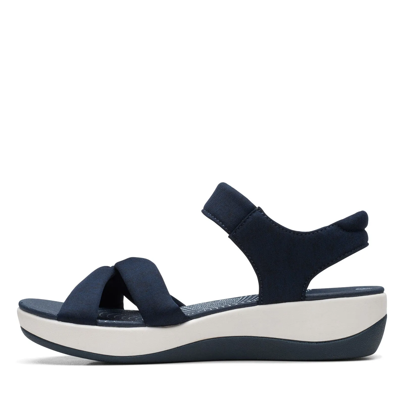 Clarks Women's Arla Shore Navy Textile