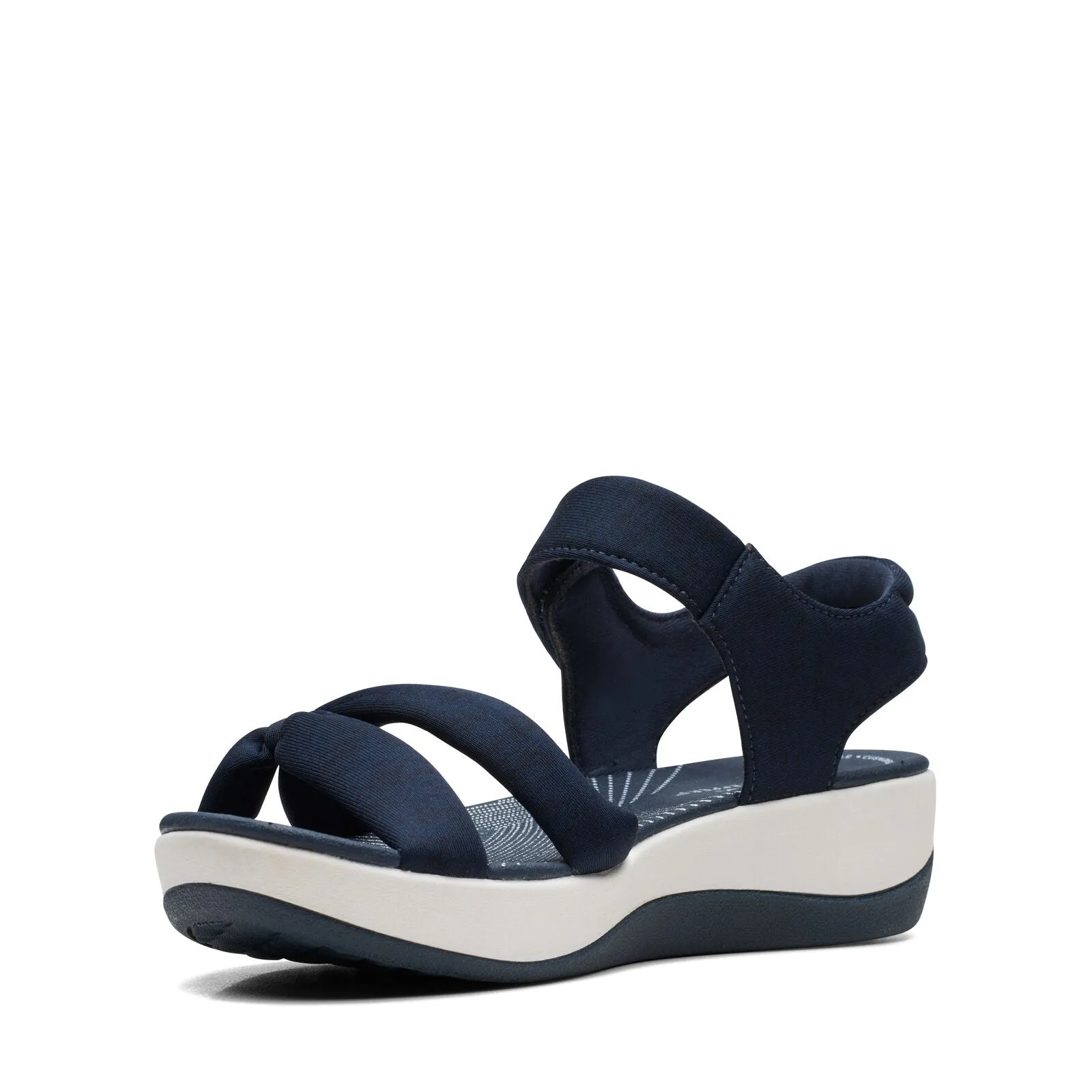 Clarks Women's Arla Shore Navy Textile