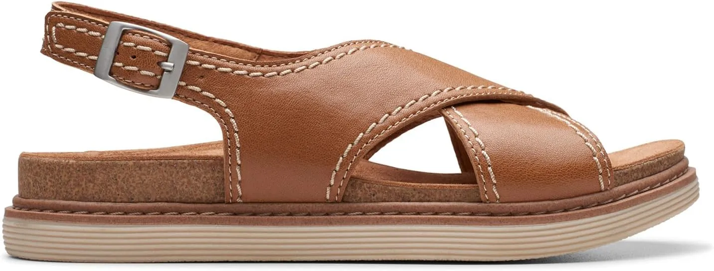 Clarks Women's Arwell Sling Flat Sandal