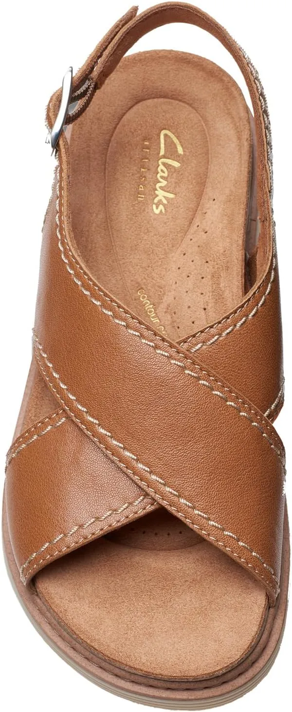 Clarks Women's Arwell Sling Flat Sandal