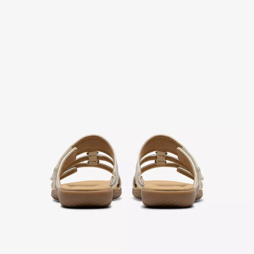 Clarks Women's Elizabelle Ave Off White Leather 26181574