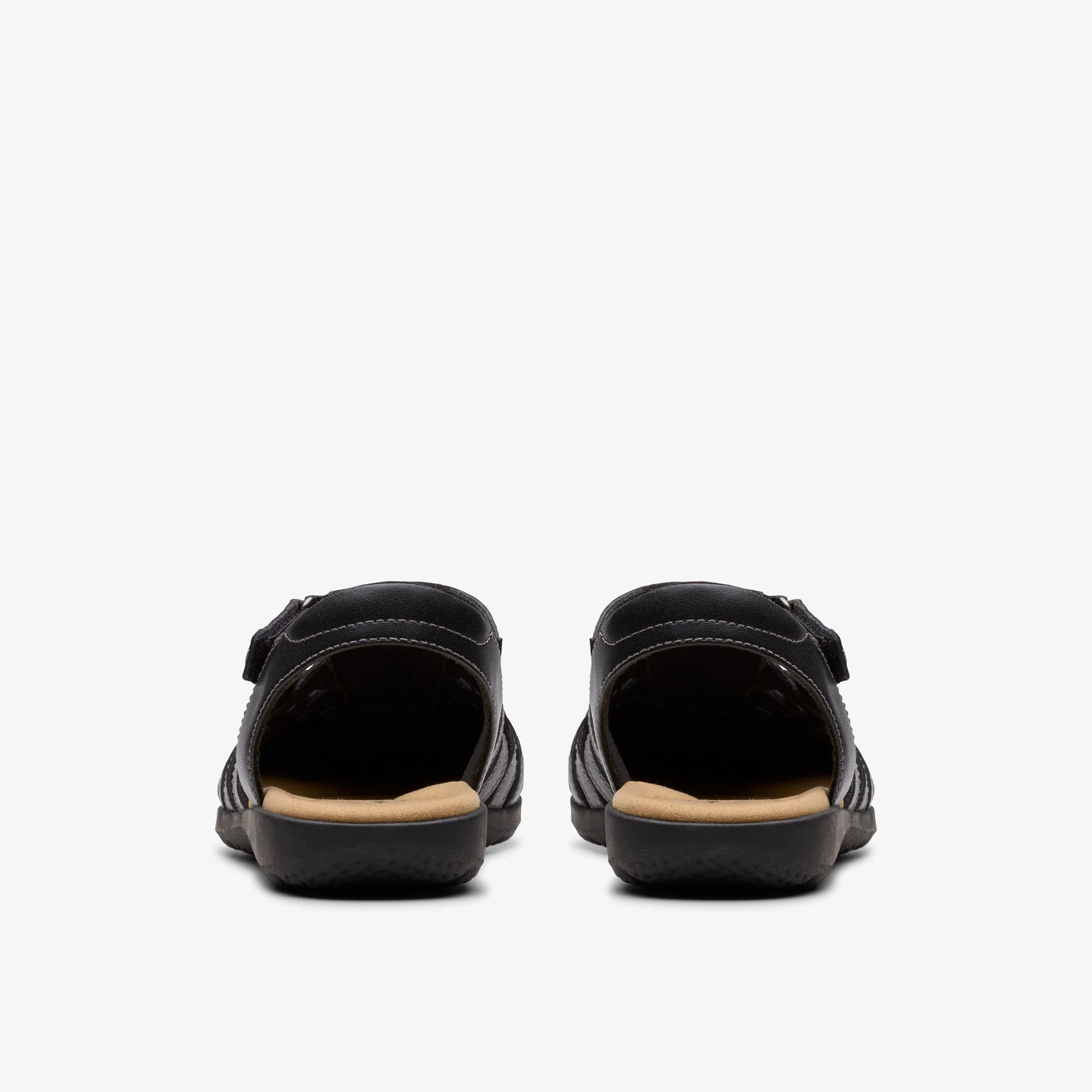 Clarks Women's Elizabelle Mia Black Leather 26181905
