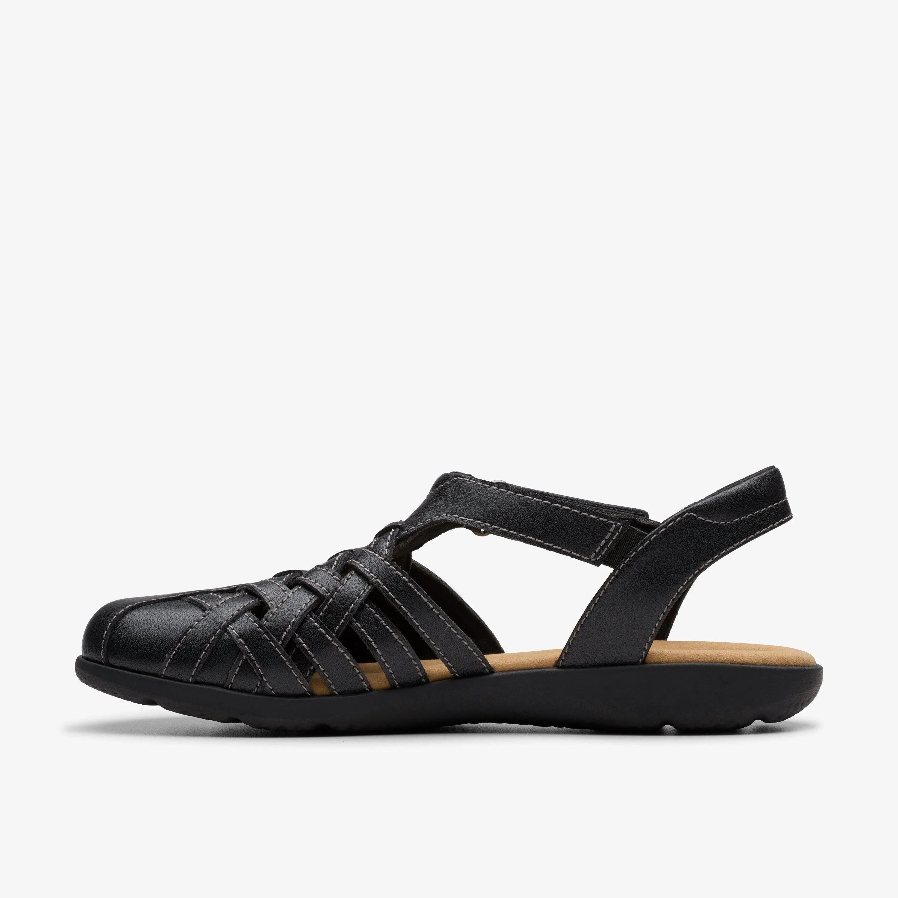 Clarks Women's Elizabelle Mia Black Leather 26181905
