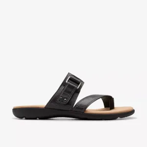 Clarks Women's Elizabelle Way Black Leather 26177929