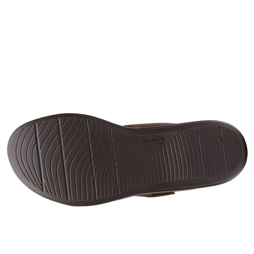 Clarks Women's Laurieann Edge Dark Tan Lea 26165228