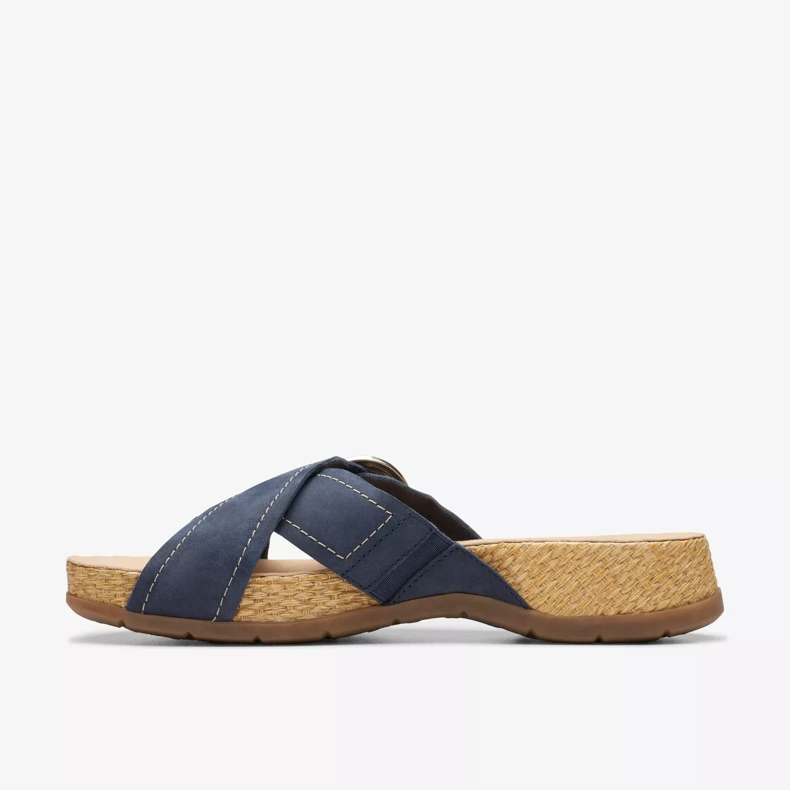Clarks Women's Reileigh May Blue Leather 26178004