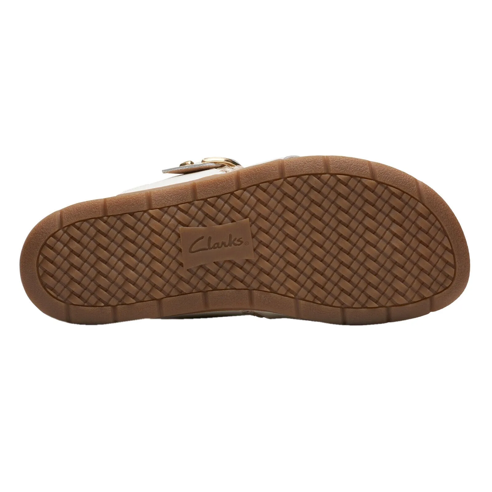 Clarks Women's Reileigh Park Off White Lea 26177429