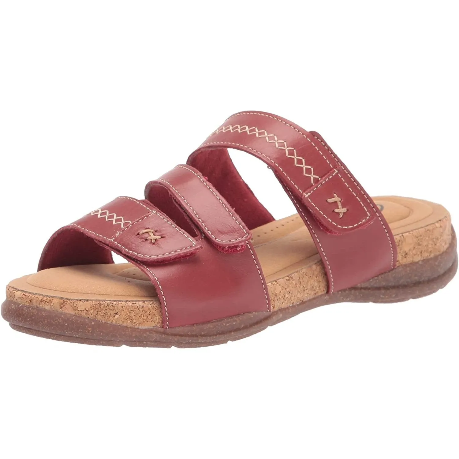 Clarks Women's Roseville Bay Red Leather