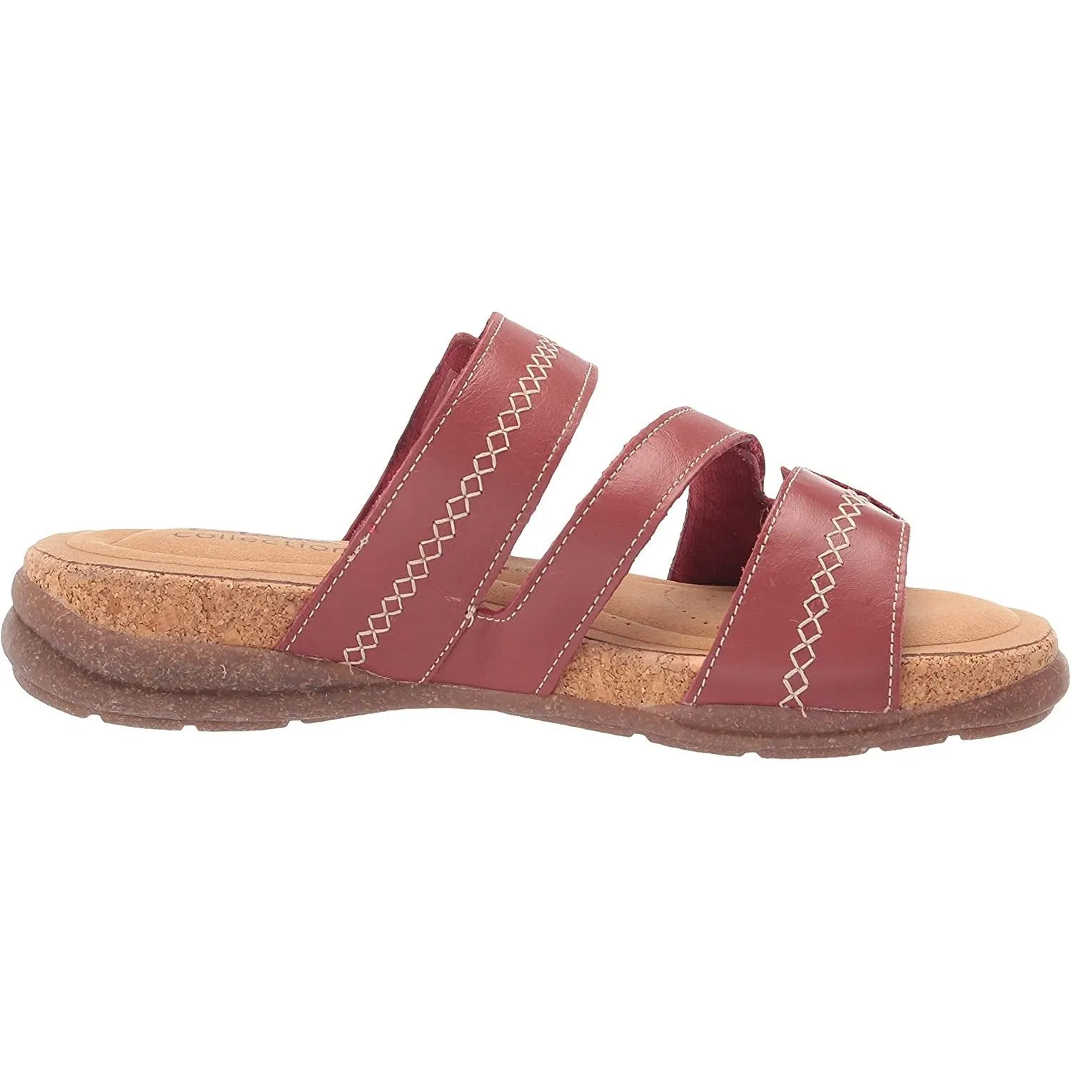 Clarks Women's Roseville Bay Red Leather
