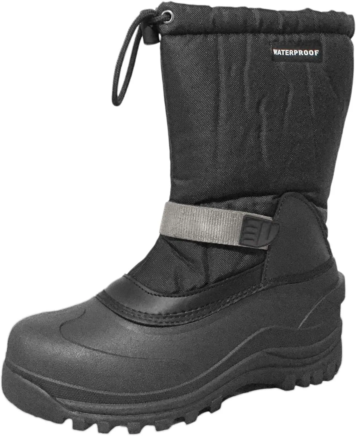 Climate X Mens Ysc5 Snow Boot,Black/Charcoal,7