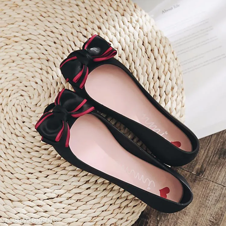 Color Block  Flat  Round Toe  Date Flat & Loafers