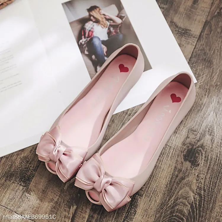 Color Block  Flat  Round Toe  Date Flat & Loafers