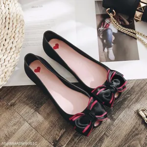 Color Block  Flat  Round Toe  Date Flat & Loafers