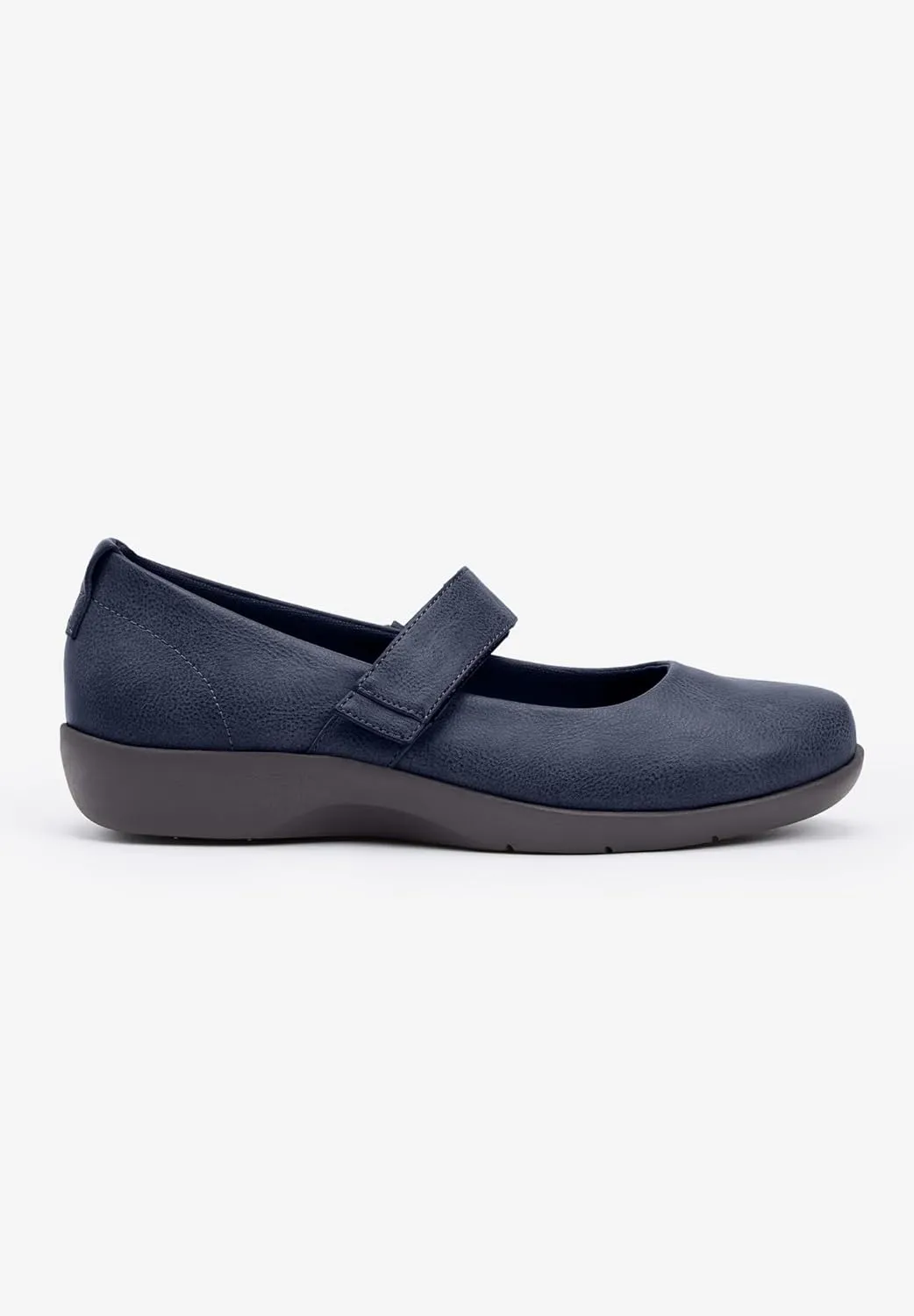 Comfortview Women's Wide Width The Carla Mary Jane Flat