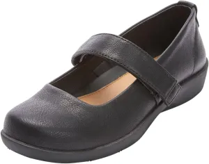 Comfortview Women's Wide Width The Carla Mary Jane Flat