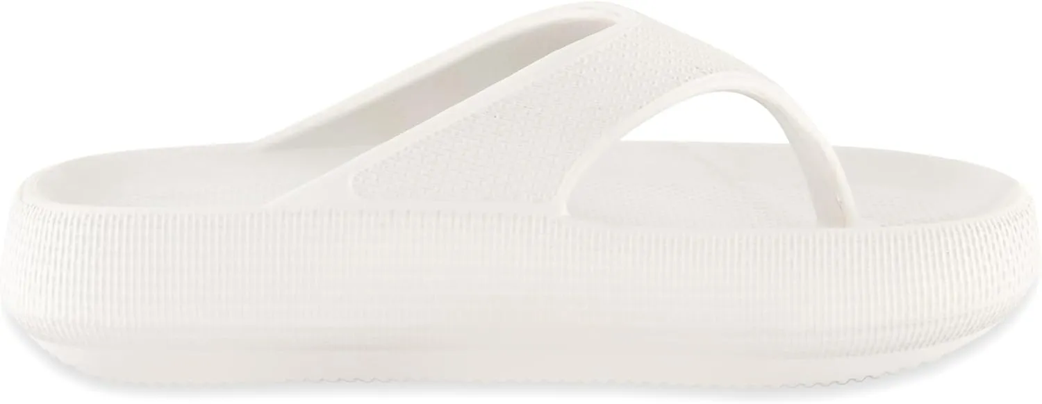 CUSHIONAIRE Women's Fling recovery cloud pool slides sandal with  Comfort