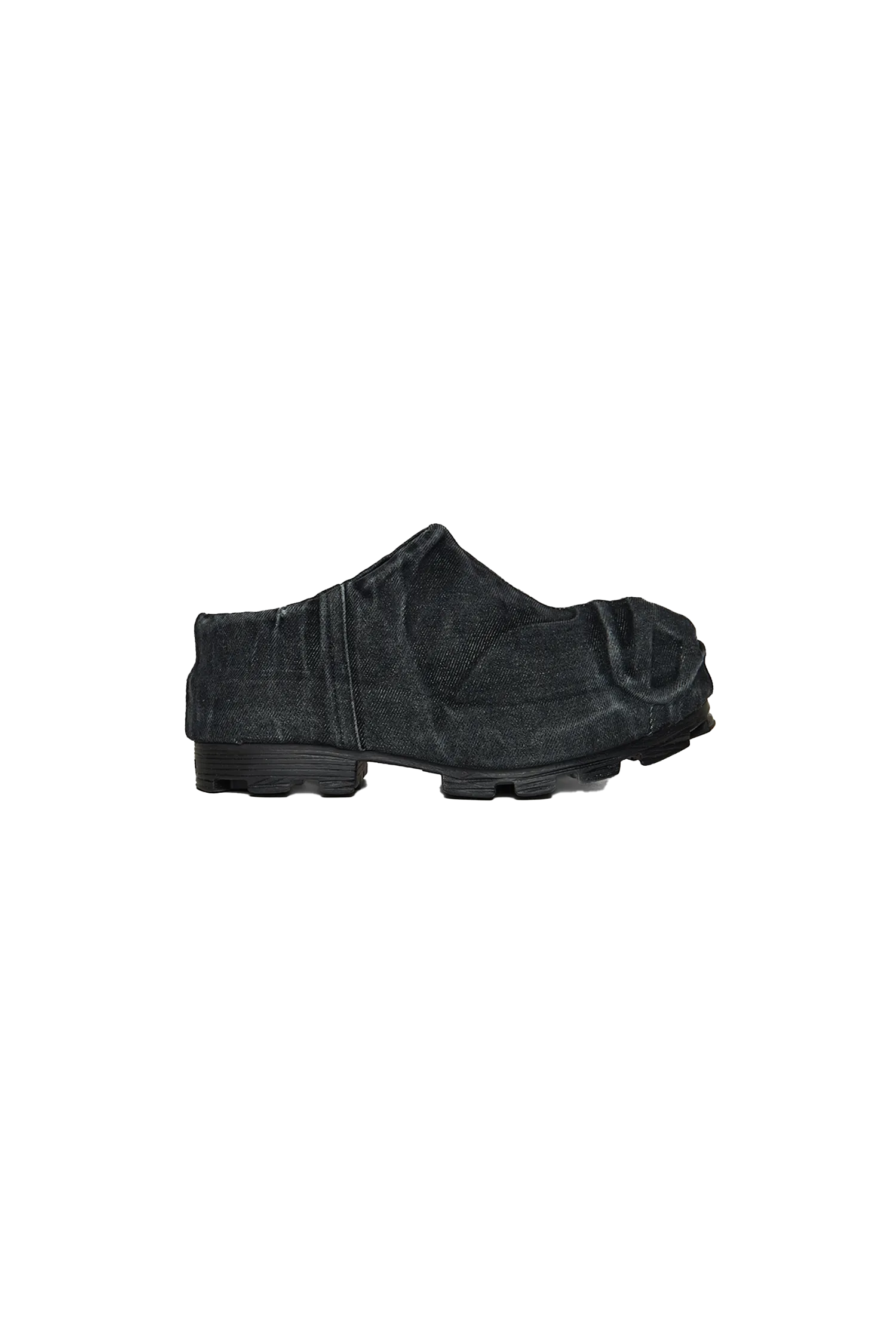 Diesel Denim Sabot Shoes Gray