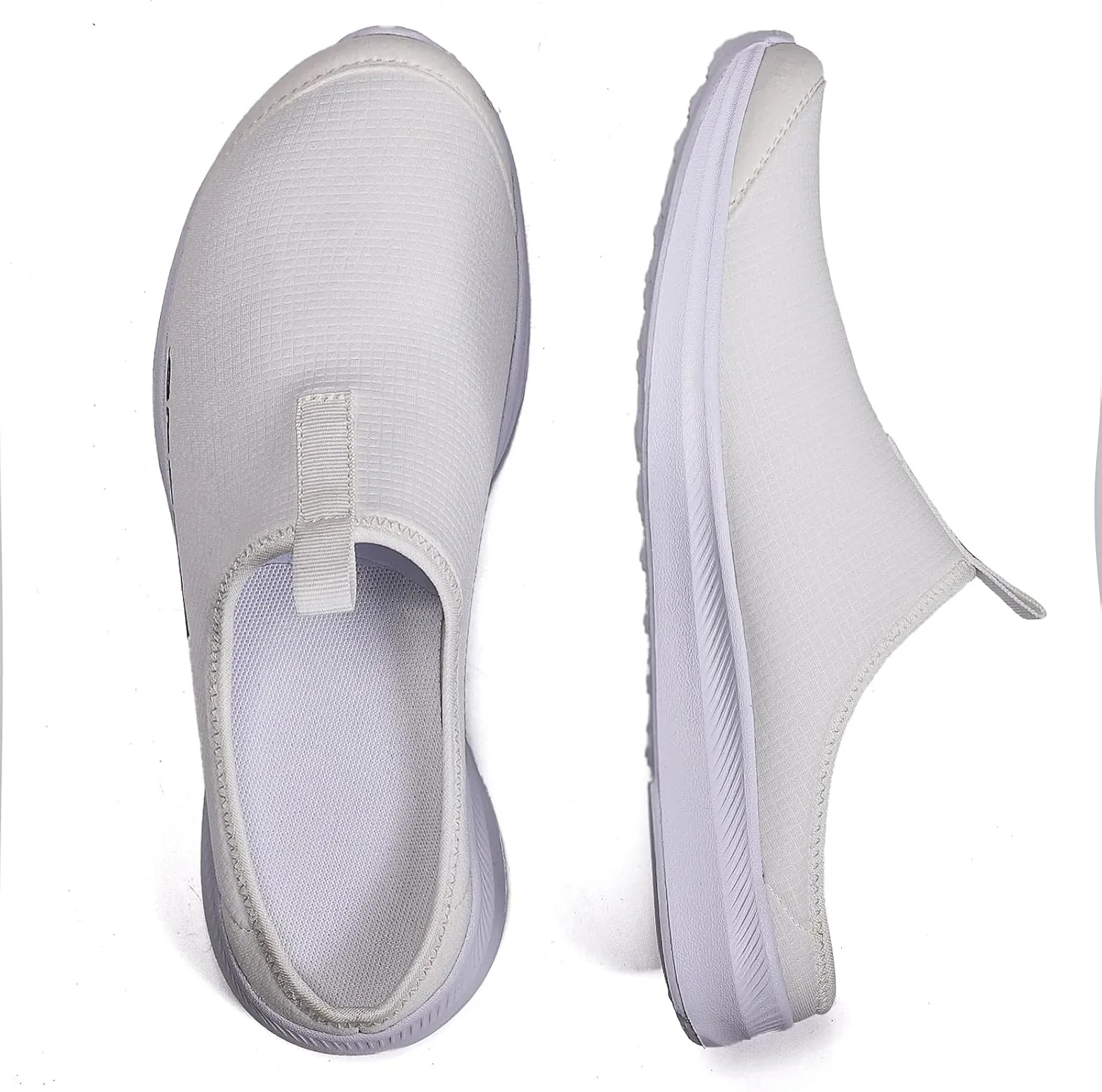 DimaiGlobal Mens Slippers with Arch Support Casual Mules Clog Open Back Shoes Comfort Slip-On Walking Loafer Indoor Outdoor House Shoes