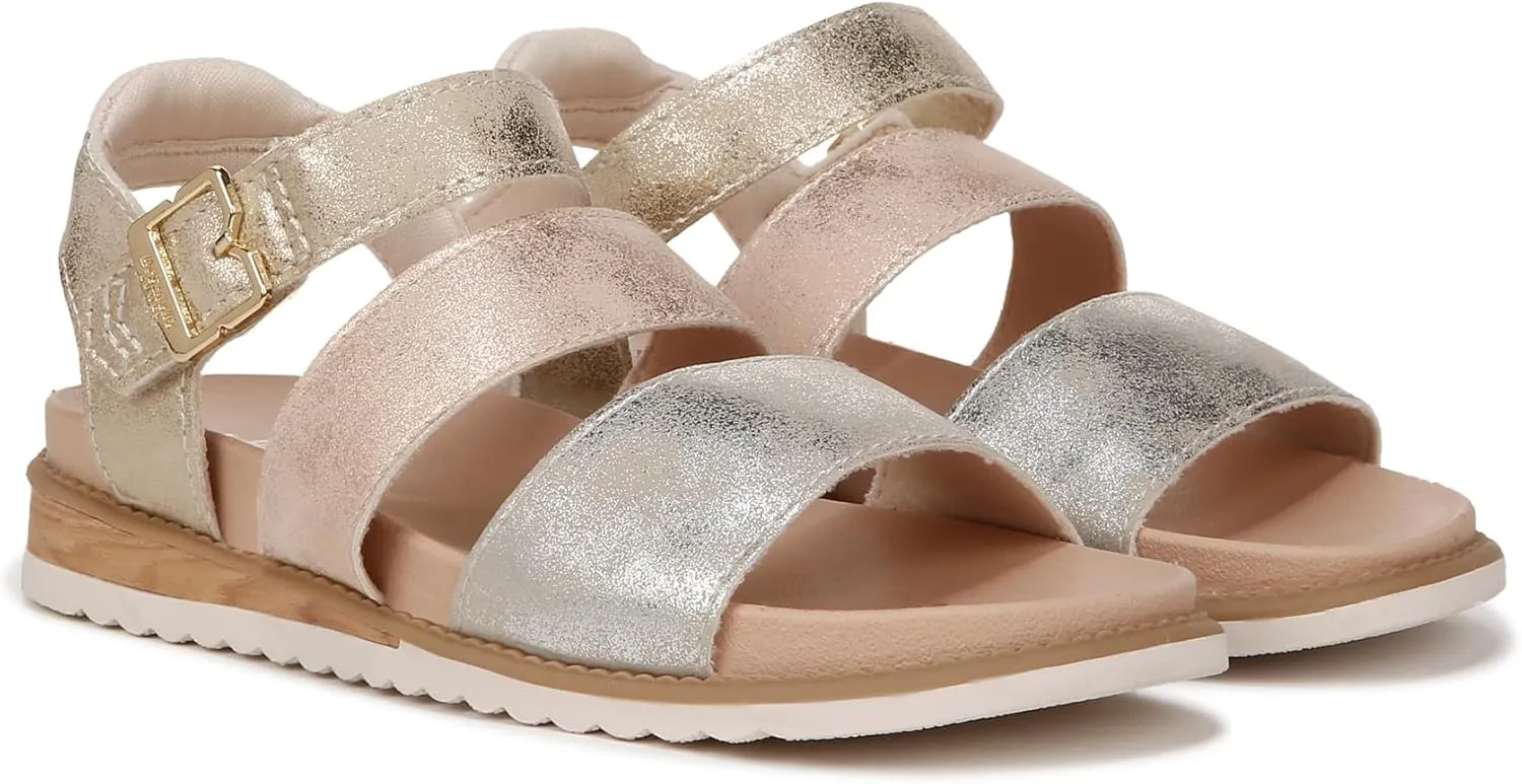 Dr. Scholl's Kids Women's Island Glow Kids Flat Sandal