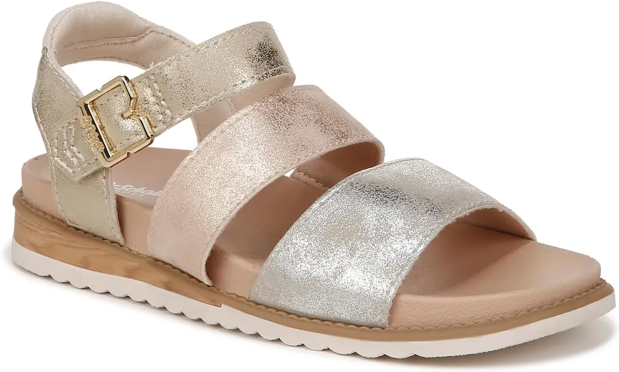 Dr. Scholl's Kids Women's Island Glow Kids Flat Sandal