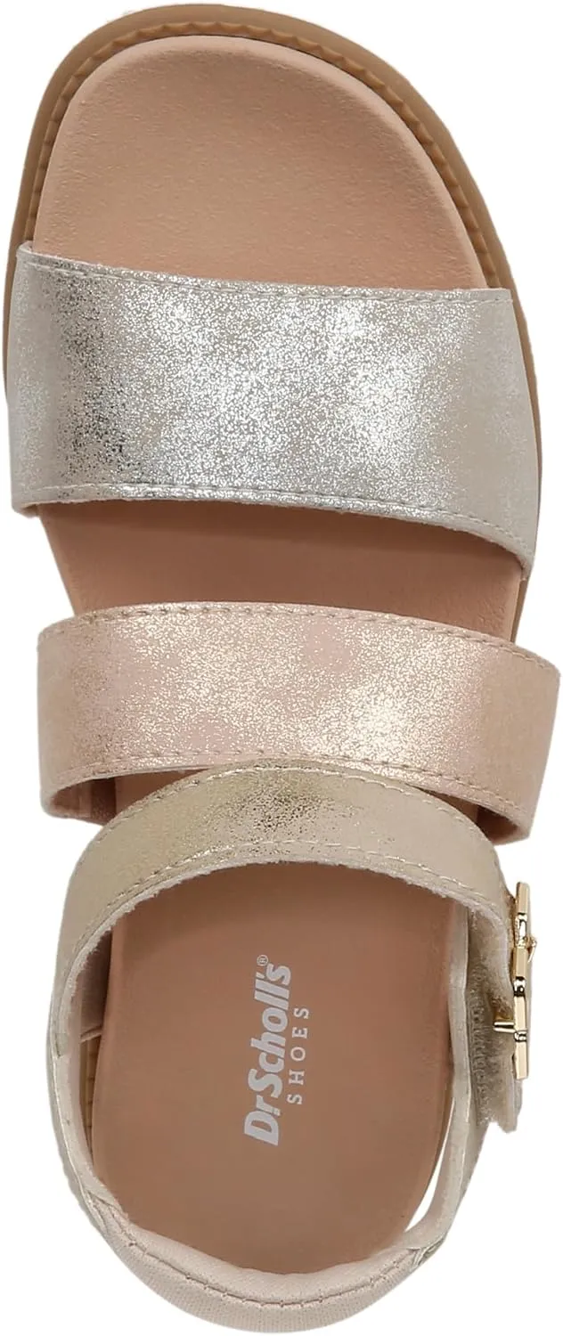 Dr. Scholl's Kids Women's Island Glow Kids Flat Sandal