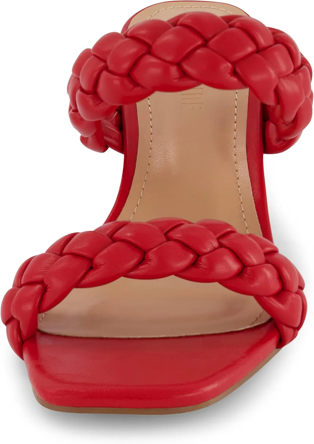 Dunes   CUSHIONAIRE Technology Women's Iris braided Heel Sandal  Memory Foam and Wide Widths Available